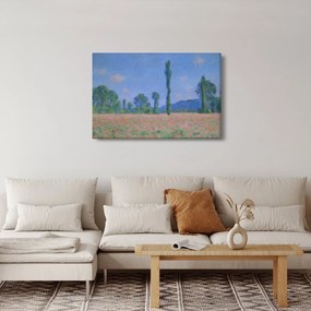 Kép - Claude Monet, Poppy Field (Giverny), reprodukciók (90x60 cm)
