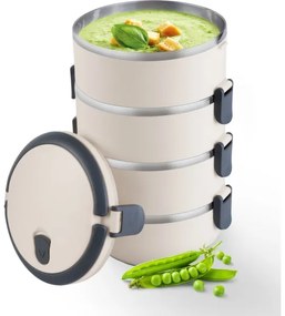 Lamart - Termo ételhordozó 2,4 l bézs