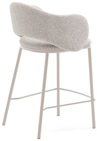 Elefántcsont színű bárszék (ülésmagasság 65 cm) Maina – Kave Home