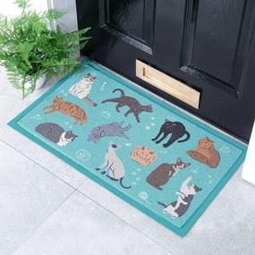 Lábtörlő 40x70 cm Cats – Artsy Doormats