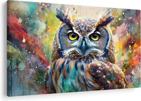 Kép - Egy bagoly festménye (90x60 cm)