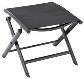 GARTHEN Kerti szék sámli fekete