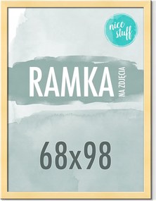 Képkeret 68x98 Képkeret Poszter Képkeret Arany