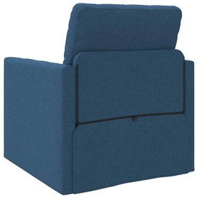 Pad Sofa Ágy 2-in-1 Kék 74x77x81 cm Szövet