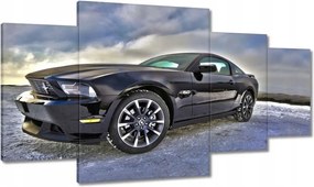 Képek 160x90 Ford Mustang a hóban Autó Klasszikus Made in Usa