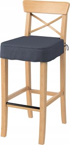 Ingolf Ikea bárszék ülőke, kék