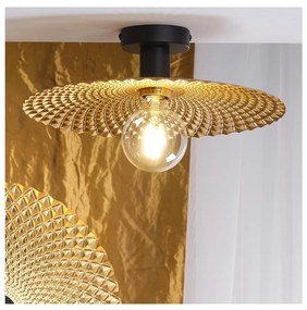 ONLI ONLI - Mennyezeti lámpa GOLDEN 1xE27/22W/230V átm. 38 cm arany/fekete OL0347