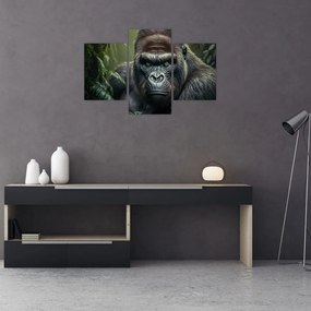 Kép - Egy gorilla portréja (90x60 cm)