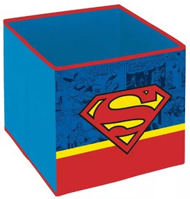 Superman játéktároló dobozo 31x31x31cm
