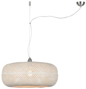 Palawan fehér bambusz függőlámpa, ⌀ 60 cm - Good&amp;Mojo