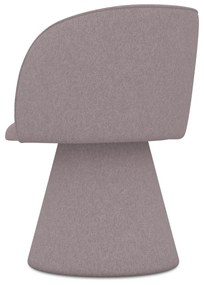 Levendula színű kárpitozott étkezőfotel Maia – Makamii