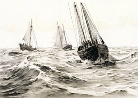 Poszter 84x59,5cm Bátor és szabad