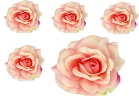 5X Sonia Virág Mesterséges Rózsa Termék nád fej rózsa bimbó csomó