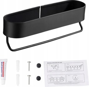 Zuhanypolc fúrás nélkül fürdőszoba 30CM