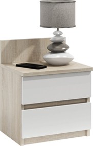 Éjjeliszekrény N2 Komód Éjjeli Asztal MIX Sonoma