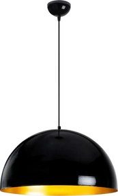 Berceste függőlámpa, fekete-arany