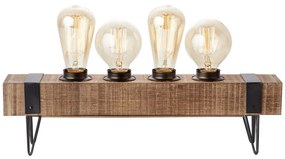 Brilliant WOODHILL 93723/76 Asztali lámpa 4x30W/E27 IP20