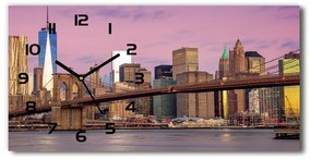 Négyszögletes üvegóra vízszintesen Manhattan new york city pl_zsp_60x30_f_127196393