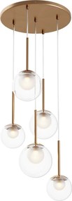 Maytoni modern függeszték basic form átlátszó arany mymod521pl-05g