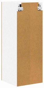 Függő szekrény Riga 2 pcs Sonoma tölgy és fehér 30 x 31 x 80 cm