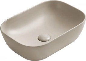 Mexen Rita 45 x 32 cm-es pult feletti mosdó, bézs matt - 21084566