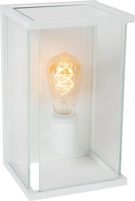 LUCIDE 27883-01-31 CLAIRE Modern Kültéri Fali Lámpa Fehér E27 IP44