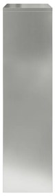 Csomagleadó doboz 44x22x82 cm Galvanizált acél