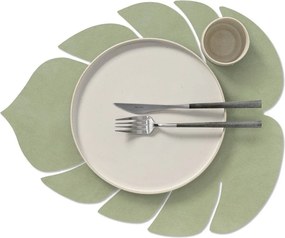 Öko bőr tányéralátét 35x42 cm Monstera Leaf Nupo – LIND DNA