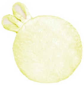 Domarex párna Soft Bunny plus, sárga, átmérője 35 cm