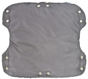 Kézmelegítő babakocsira  minky- ből Sensillo 40x45 black