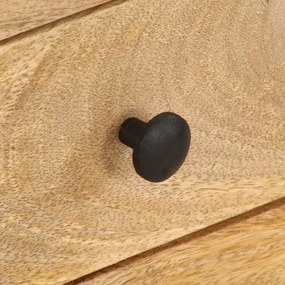 tömör mangófa TV-szekrény 110 x 35 x 40 cm