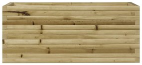 impregnált fenyőfa kerti virágláda 110x40x45,5 cm