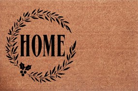 Karácsonyi Lábtörlő kókusz az ajtó alá gravírozás az oldalán Home