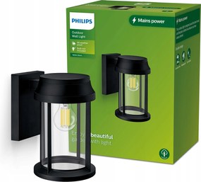 LED-es kerti lámpa Homlokzati fali lámpa Bellini E27 IP44 Lámpa Philips