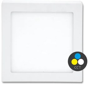 Ecolite LED-CSQ-CCT/18W/BI - RAFA LED mennyezeti lámpa 18W, fehér