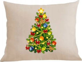 Párna+párnahuzat Karácsonyfa Ajándék