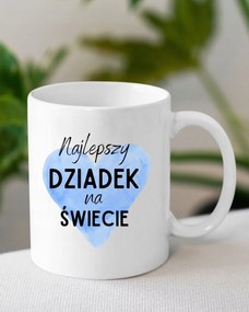 Bögre Fehér Vicces Ajándék Nagymama Napja A Világ Legjobb Nagypapája