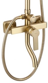 Zuhanyszett REA ARGUS GOLD BRUSH