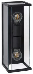 Lucide 27883/02/30 - Kültéri fali lámpa CLAIRE 2xE27/15W/230V