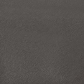 szürke ágykeret fejtámlával matrac nélkül 80 x 200 cm