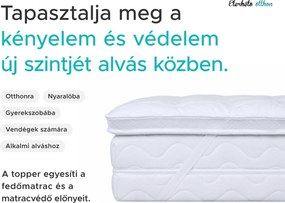 Kétrétegű matracvédő - TOPPER 90 x 200 cm