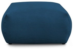 Sötétkék kordbársony lábtartó Voltaire – Bobochic Paris