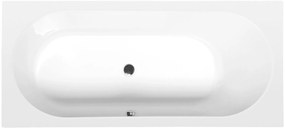 Polysan Astra slip téglalap alakú fürdőkád 165x75 cm fehér 32611S