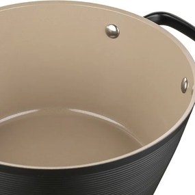 Florina Alumínium edény Carina Black 2,2 l, 20 cm, 20 cm átmérőjű