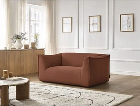 Narancssárga kordbársony kanapé 170 cm Giorgia – Bobochic Paris