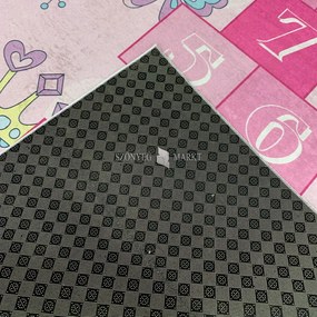 Ugróiskola mintás gyerekszőnyeg 70x140 cm