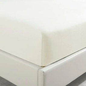 Szatén gumis lepedő 160x200 fehér egyszínű magas matrachoz