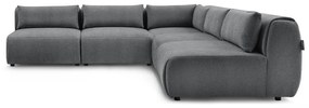 Szürke sarokkanapé (variálható) Jeanne – Bobochic Paris