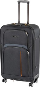 TraveLux light nagy bőrönd puha 76x50x29 cm fekete