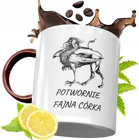 Bordó Bögre Lányának Születésnapi Ajándék fényképes nyomtatással